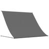 vidaXL Auvent r&eacute;tractable anthracite 200x150 m tissu et acier
