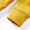 Sweatshirt pour enfants ocre fonc&eacute; 128