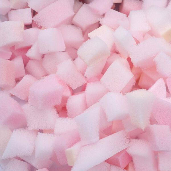 vidaXL Remplissage de mousse d&eacute;chiquet&eacute; Rose 5 kg Polyur&eacute;thane