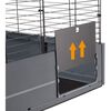 Ferplast Cage &agrave; lapin Multipla Maxi 142,5x72x50 cm Noir