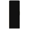 vidaXL Armoire murale noir 69,5x32,5x90 cm bois d'ing&eacute;nierie
