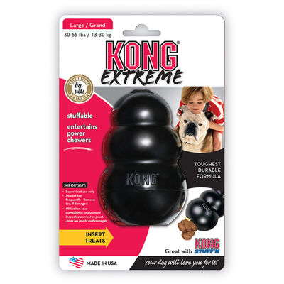 Kong Jouet pour chien Extreme Noir XXL
