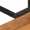 vidaXL &Eacute;tag&egrave;re murale 40x30x50 cm bois massif d'acacia et fer