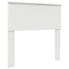 vidaXL Lit de Rangement Blanc 90 x 200 cm Bois d'ing&eacute;nierie
