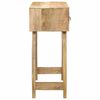vidaXL Table console 90x32x75 cm bois massif de manguier brut