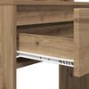 vidaXL Tables de maquillage pour chambre avec tiroir Ch&ecirc;ne artisanal