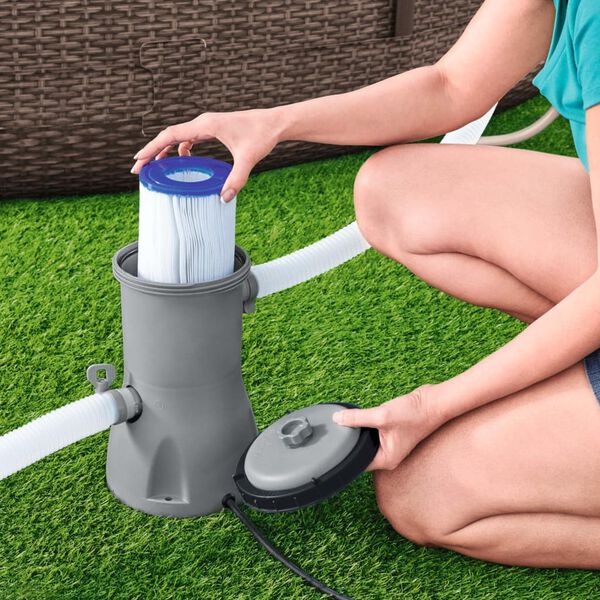 Bestway Pompe de filtration de piscine Flowclear 3028 L/h
