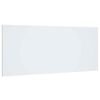 vidaXL T&ecirc;te de lit Blanc 200x1,5x80 cm Bois d'ing&eacute;nierie