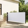 vidaXL Auvent lat&eacute;ral r&eacute;tractable blanc 120x500 cm