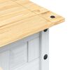 vidaXL Table basse Pin mexicain Gamme Corona Blanc 100x55x44 cm