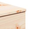 vidaXL Table de chevet Marron 37 x 35 x 18,5 cm Bois massif en pin