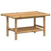 vidaXL Table basse 70x40x35 cm bambou