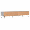 vidaXL Meuble TV sonoma gris 150x36x30 cm bois d'ing&eacute;nierie