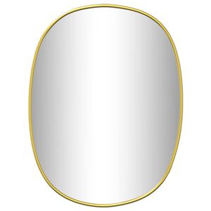 vidaXL Miroir mural Dor&eacute; 40x30 cm