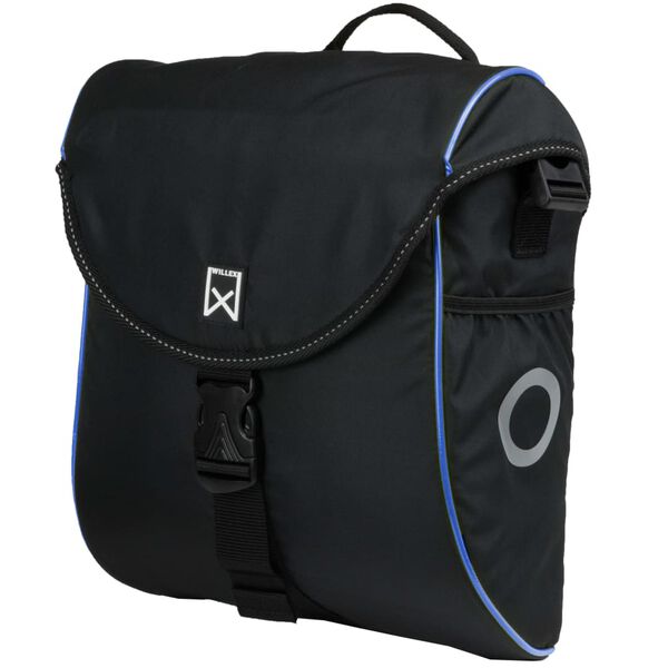 Willex Sacoche de v&eacute;lo 300 S 12 L Noir et bleu