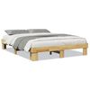 vidaXL Cadre de lit sans matelas 150x200 cm Bois massif Ch&ecirc;ne