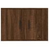 vidaXL Meuble TV mural Ch&ecirc;ne marron 57x34,5x40 cm