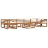 vidaXL Ensemble de canap&eacute;s d'ext&eacute;rieur 8 pcs Naturel