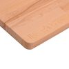 vidaXL Dessus de bureau 115x55x2,5 cm bois massif de h&ecirc;tre