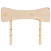 vidaXL Tête de lit 100 cm bois massif de pin