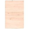 vidaXL &Eacute;tag&egrave;re murale 40x60x2 cm bois de ch&ecirc;ne massif non trait&eacute;