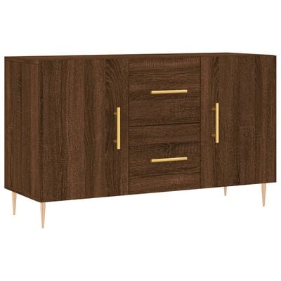 vidaXL Buffet chêne marron 100x36x60 cm bois d'ingénierie