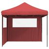 vidaXL Tente de f&ecirc;te Bordeaux 292 x 292 x 315 cm Tissu Oxford