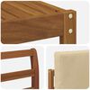 vidaXL Ensemble de canap&eacute;s d'ext&eacute;rieur 9 pcs Naturel et Beige