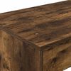 vidaXL Bureau de lit Ch&ecirc;ne fum&eacute; 100 x 45 x 75 cm Bois d'ing&eacute;nierie