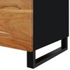 vidaXL Table basse 80x50x40 cm Bois d'acacia solide et d'ing&eacute;nierie