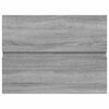 vidaXL Armoire d'&eacute;vier Sonoma gris 60x38,5x45 cm Bois d'ing&eacute;nierie