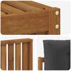 vidaXL Ensemble de canap&eacute;s d'ext&eacute;rieur 6 pcs Naturel et Anthracite