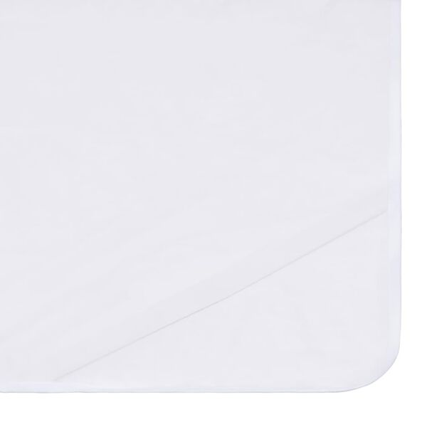 vidaXL Couvre-matelas imperm&eacute;ables 2 pcs Coton 140x200 cm Blanc