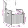 vidaXL Ensemble de salle &agrave; manger pour jardin 9 pcs