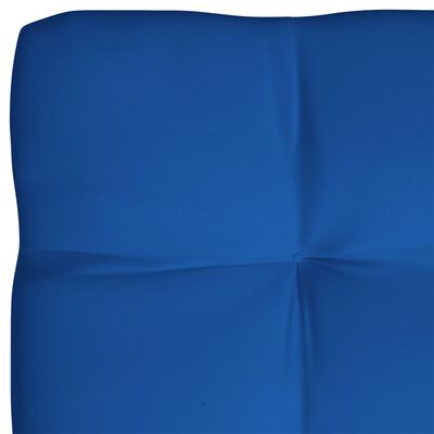 vidaXL Coussins de canapé palette 7 pcs Bleu royal