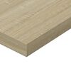 vidaXL Panneau de biblioth&egrave;que 8pcs Ch&ecirc;ne sonoma 60x10x1,5cm Agglom&eacute;r&eacute;