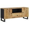 vidaXL Meuble TV 105x33,5x46 cm bois de manguier et d'ing&eacute;nierie