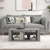 vidaXL Table basse Sonoma gris 100x50x36 cm Bois d'ing&eacute;nierie