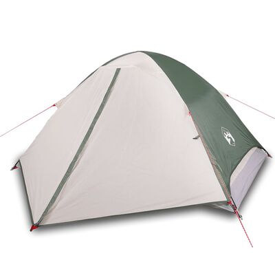 vidaXL Tente de camping à dôme 2 personne vert imperméable