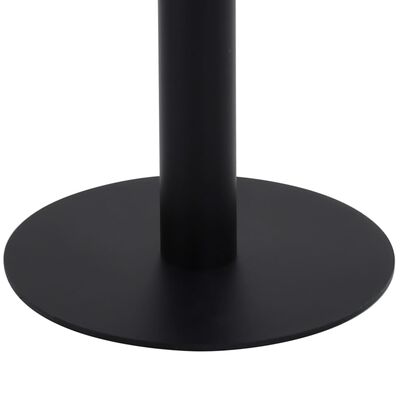 vidaXL Table de bistro Marron clair 50x50 cm MDF