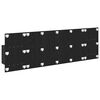 vidaXL T&ecirc;te de lit avec armoire 3 pcs Ch&ecirc;ne noir Bois d'ing&eacute;nierie