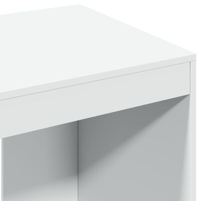 vidaXL Bureau blanc 103,5x56,5x94 cm bois d'ingénierie