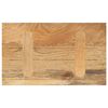 vidaXL Dessus de table 60x20x2,5 cm rectangulaire bois massif manguier