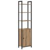 vidaXL Biblioth&egrave;que 6 niveaux 40 x 24 x 161 cm Bois d'ing&eacute;nierie