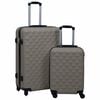 vidaXL Ensemble de valises rigides 2 pcs Anthracite ABS