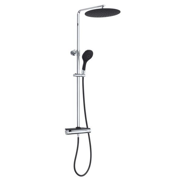 EISL Ensemble de douche de t&ecirc;te et mitigeur thermostatique GRANDE VITA