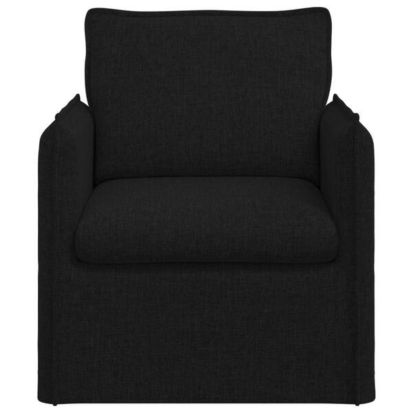 vidaXL Canap&eacute; Noir Dimensions globales: 75 x 82 x 85 cm (l x P x H)