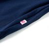 T-shirt pour enfants bleu marine 128