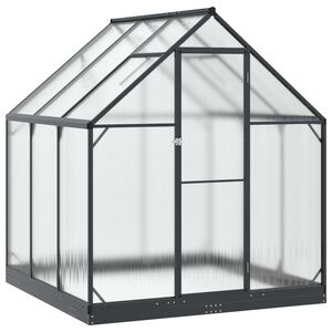 vidaXL Serre de jardin 183,5 x 183,5 x 207 cm