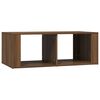 vidaXL Table basse Ch&ecirc;ne marron 100x50x36 cm Bois d'ing&eacute;nierie